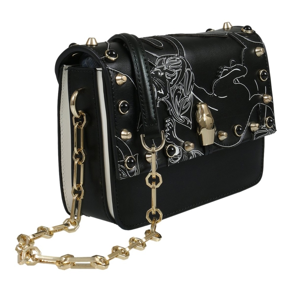 Roberto Cavalli Black Shoulder Bag
